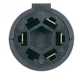 Hopkins 47355 Taillight Adapter - 7-Blade Round to 4-Flat